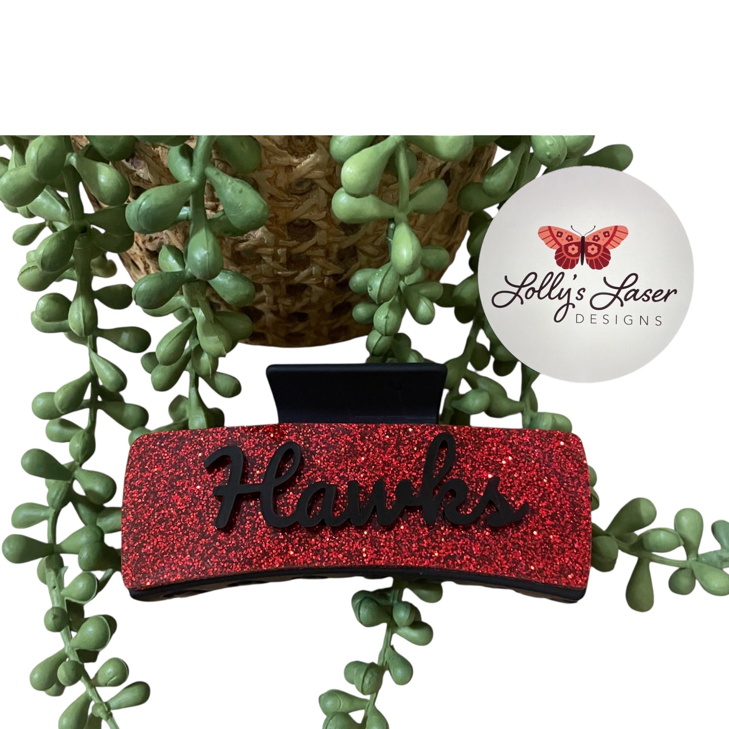 Hawks 4” Claw Hair Clip