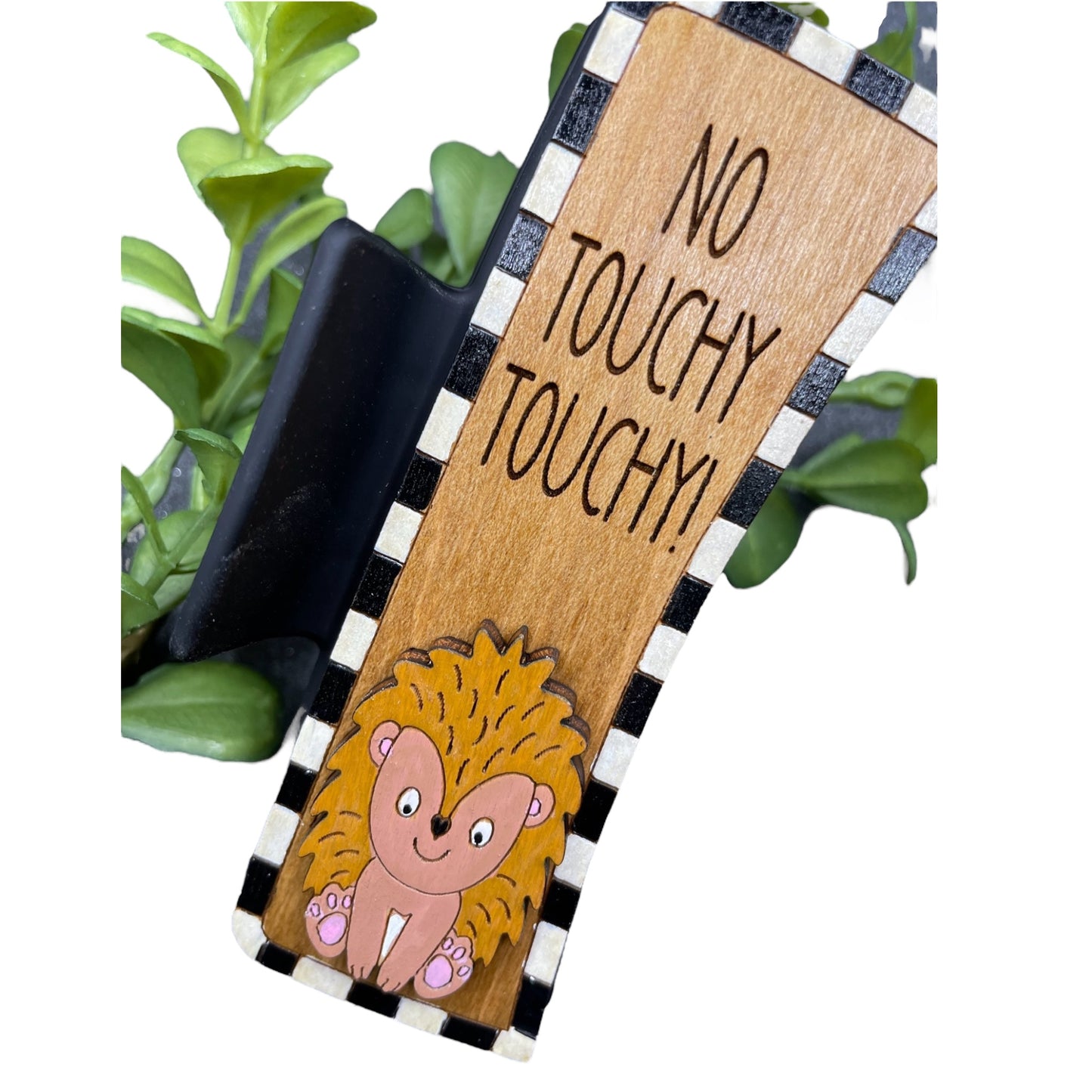 4” No Touchy Touchy Hair Clip
