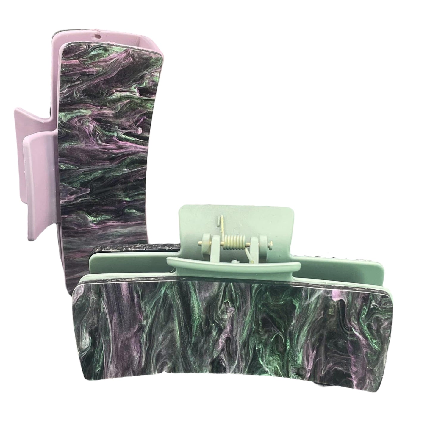 4” Northern Lights Hair Clip