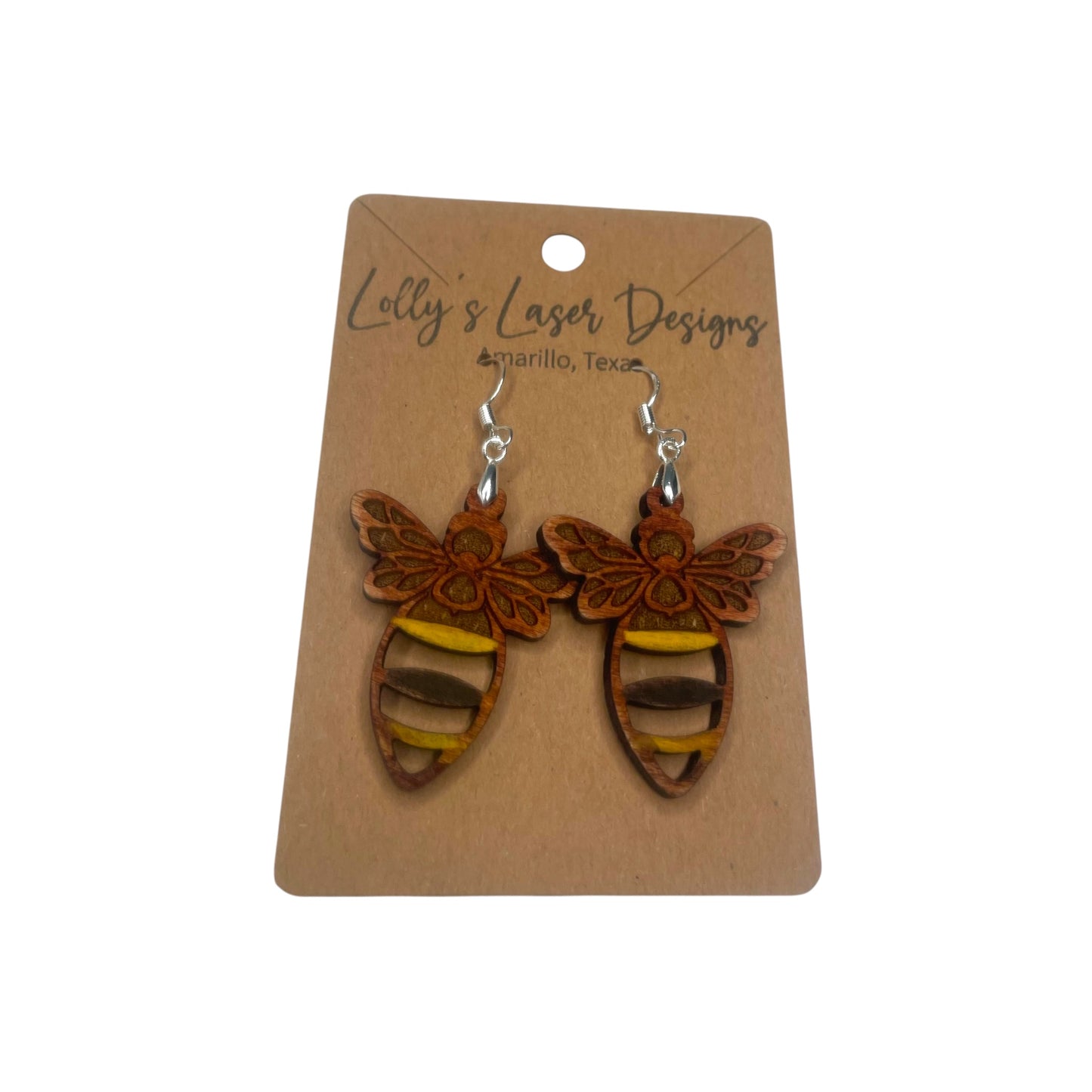 Bee Dangle Earrings