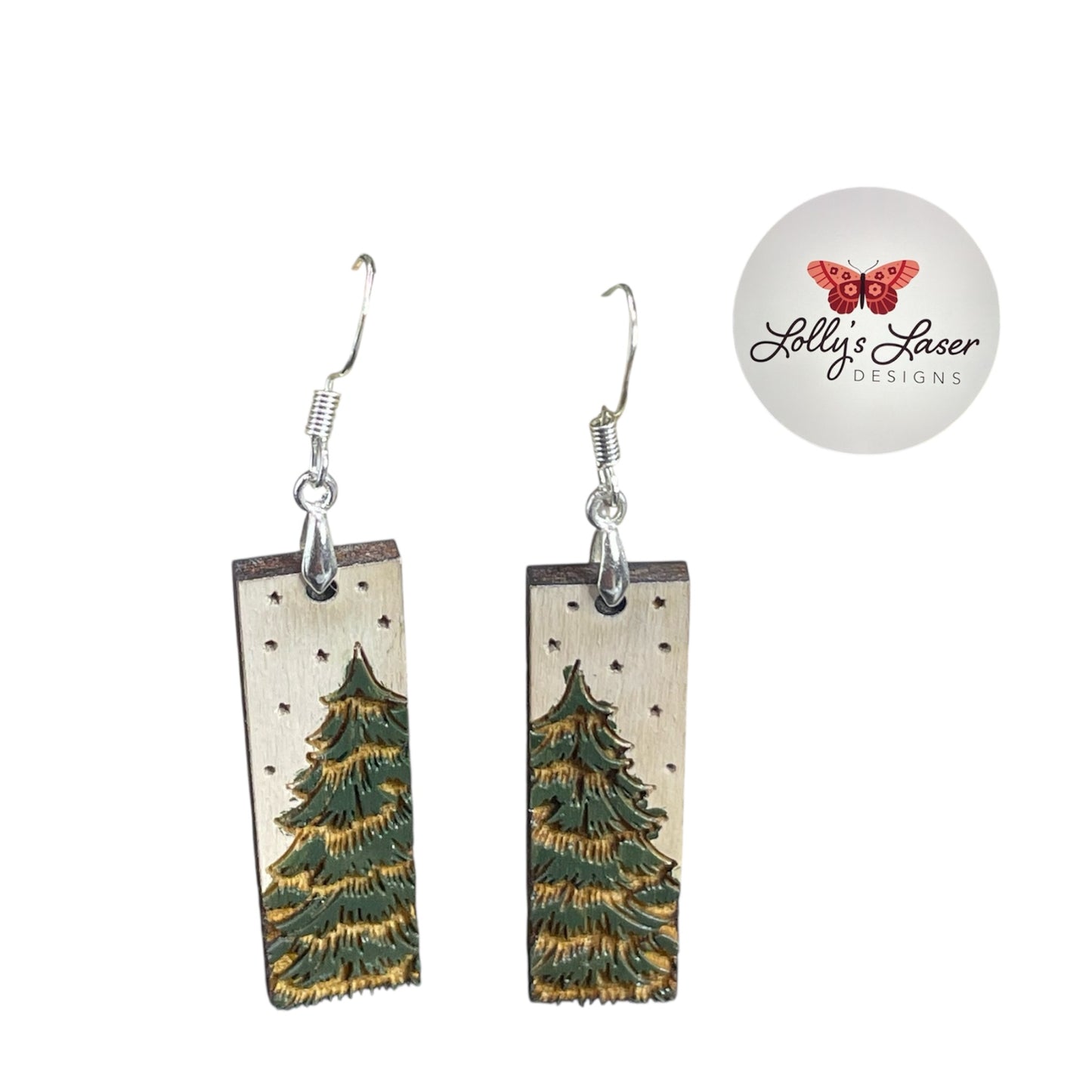 Christmas Tree Holiday Dangle earring