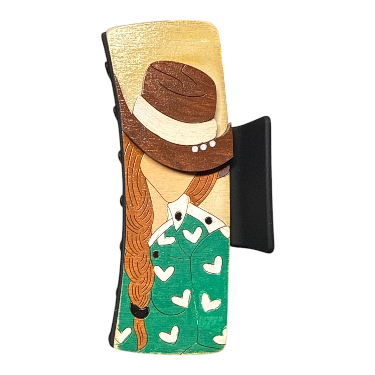 4” Cowgirl Hair Clip