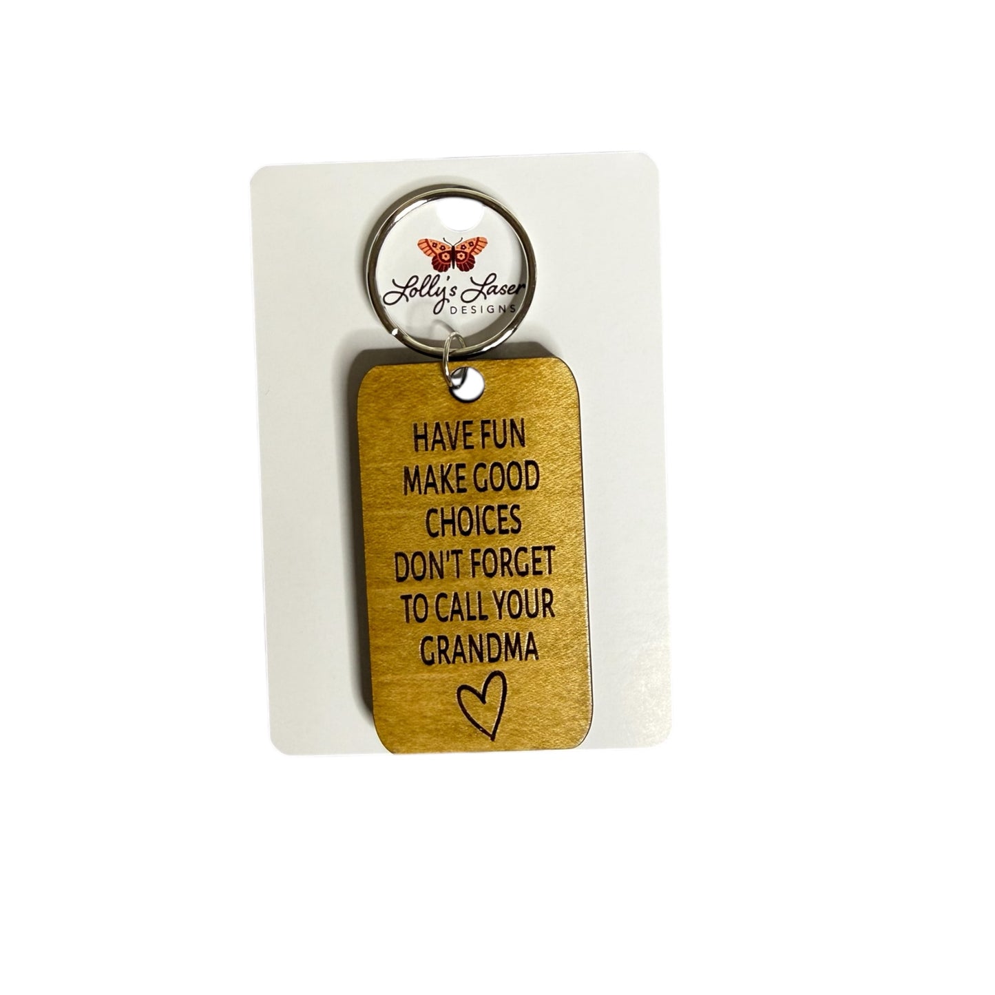 Make Good Choices Keychains