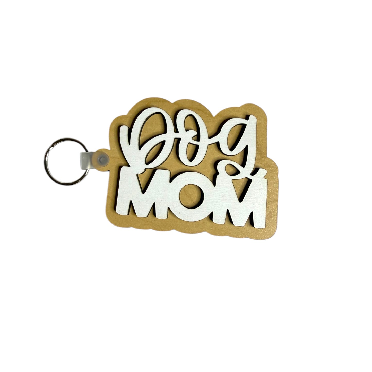 Dog Mom Keychain