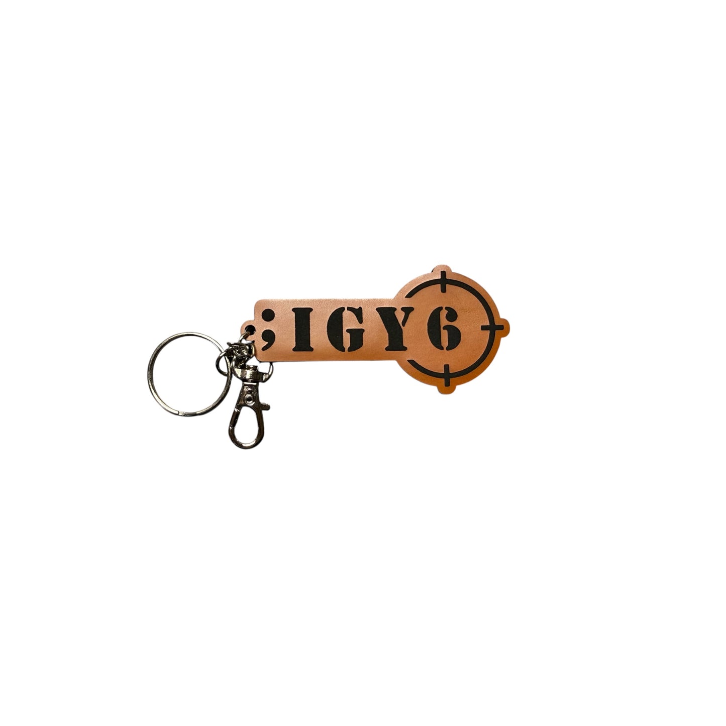 I’ve Got Your Six Target Keychain IGY6