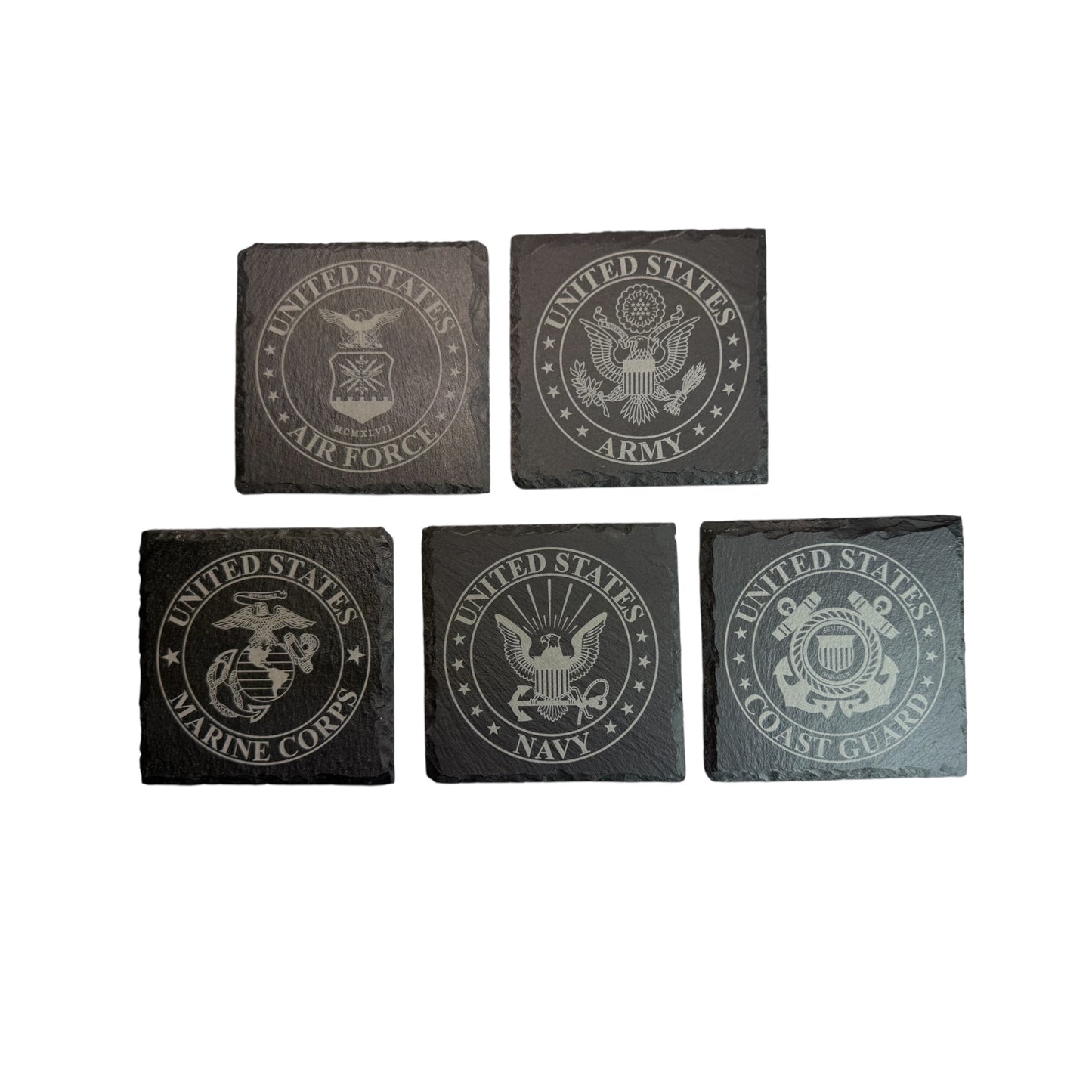 Military Logo Coasters