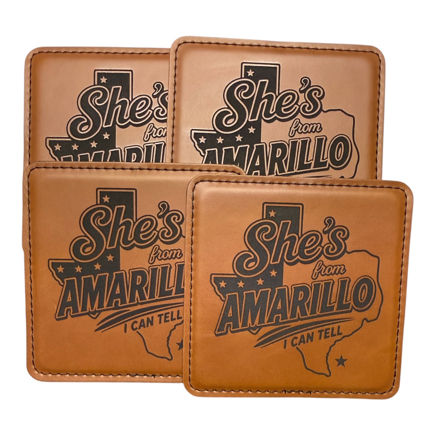 She’s From Amarillo Coasters