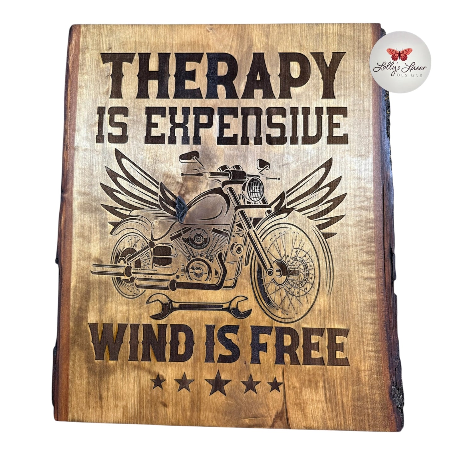 Motorcycle Wind Therapy Plaque