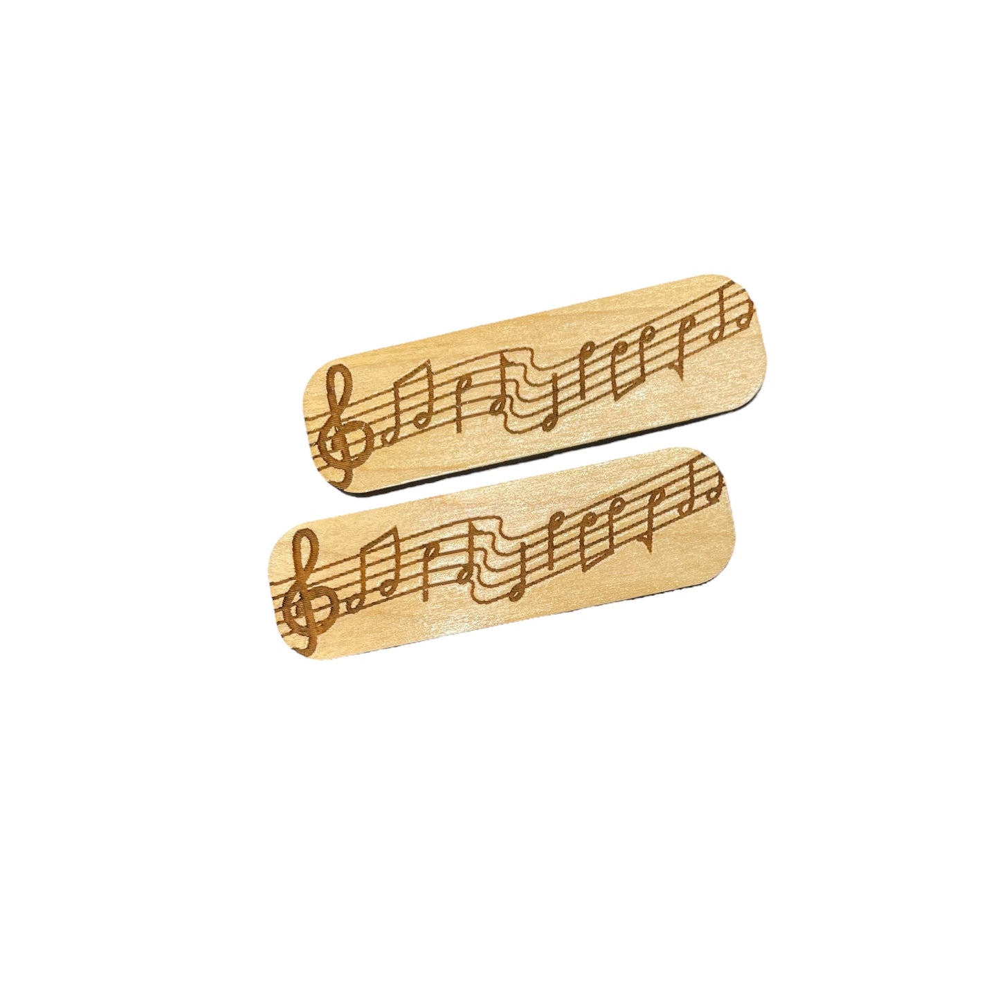 Music Themed Barrettes