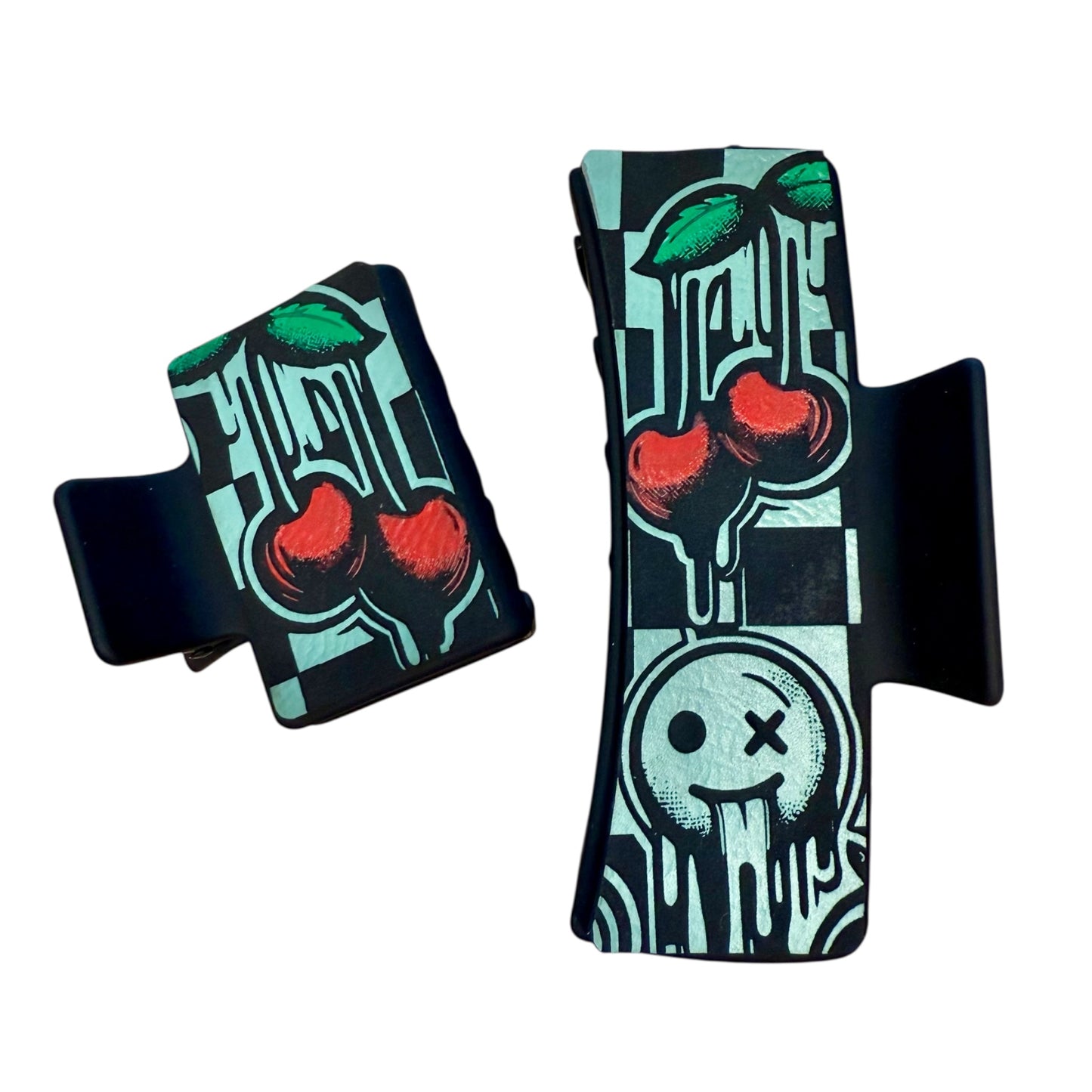 Retro Cherries Hair Clip