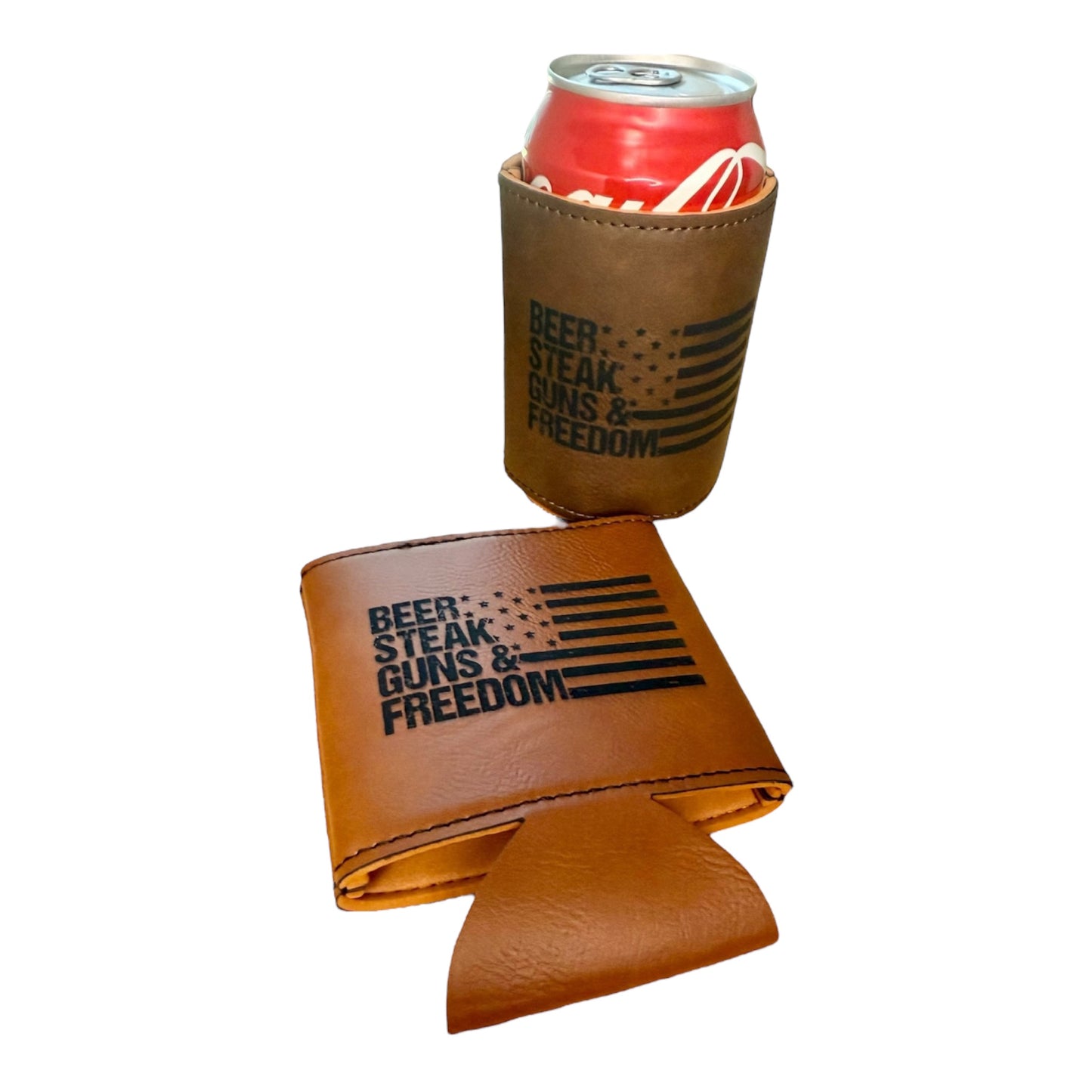 Beer, Steak, Guns, Freedom Can Duster