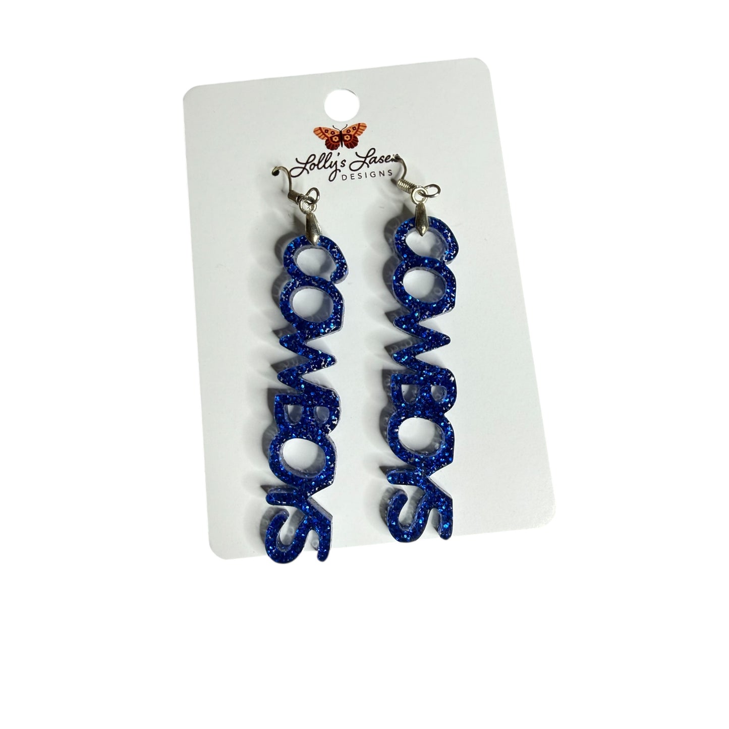 Cowboys Dangle Earrings