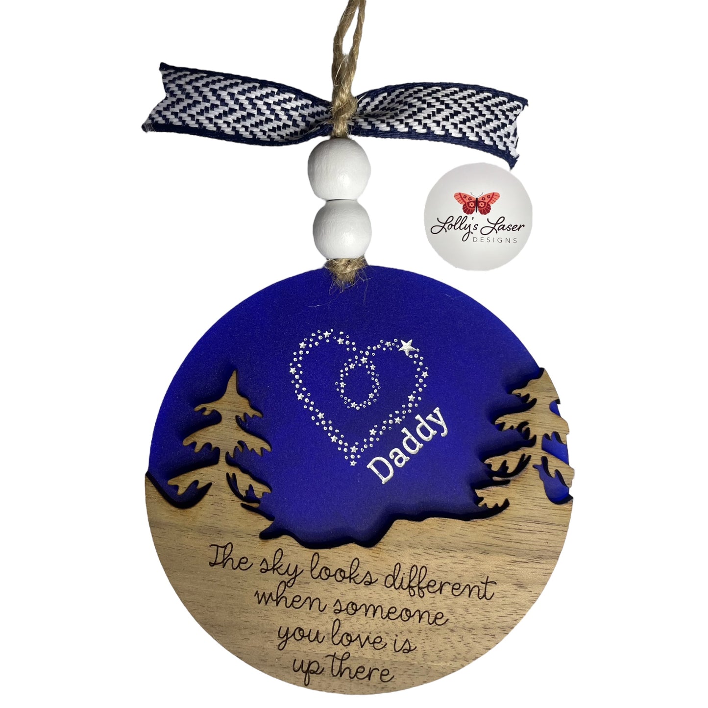 Sky Looks Different Ornament