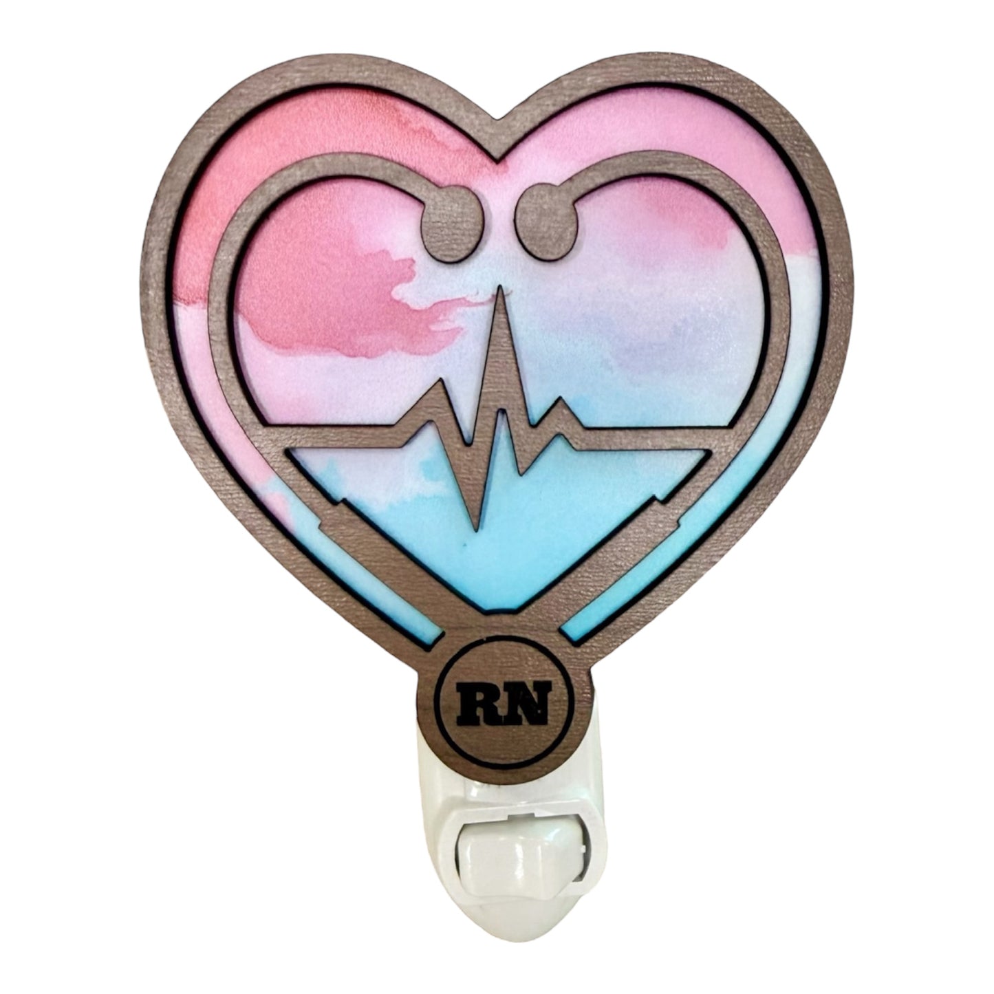 Stethoscope Heart Medical Night Light