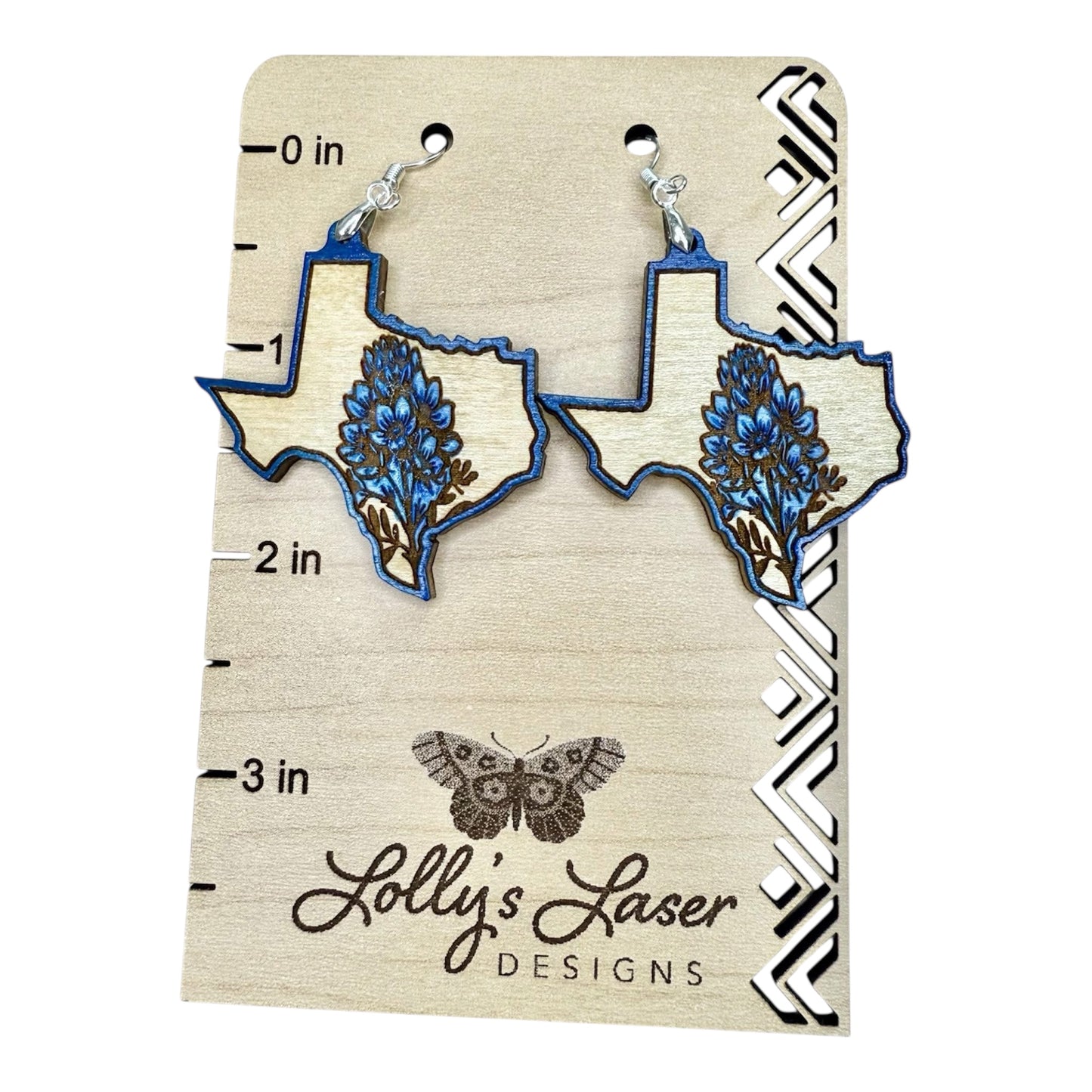 Texas Bluebonnet Earrings