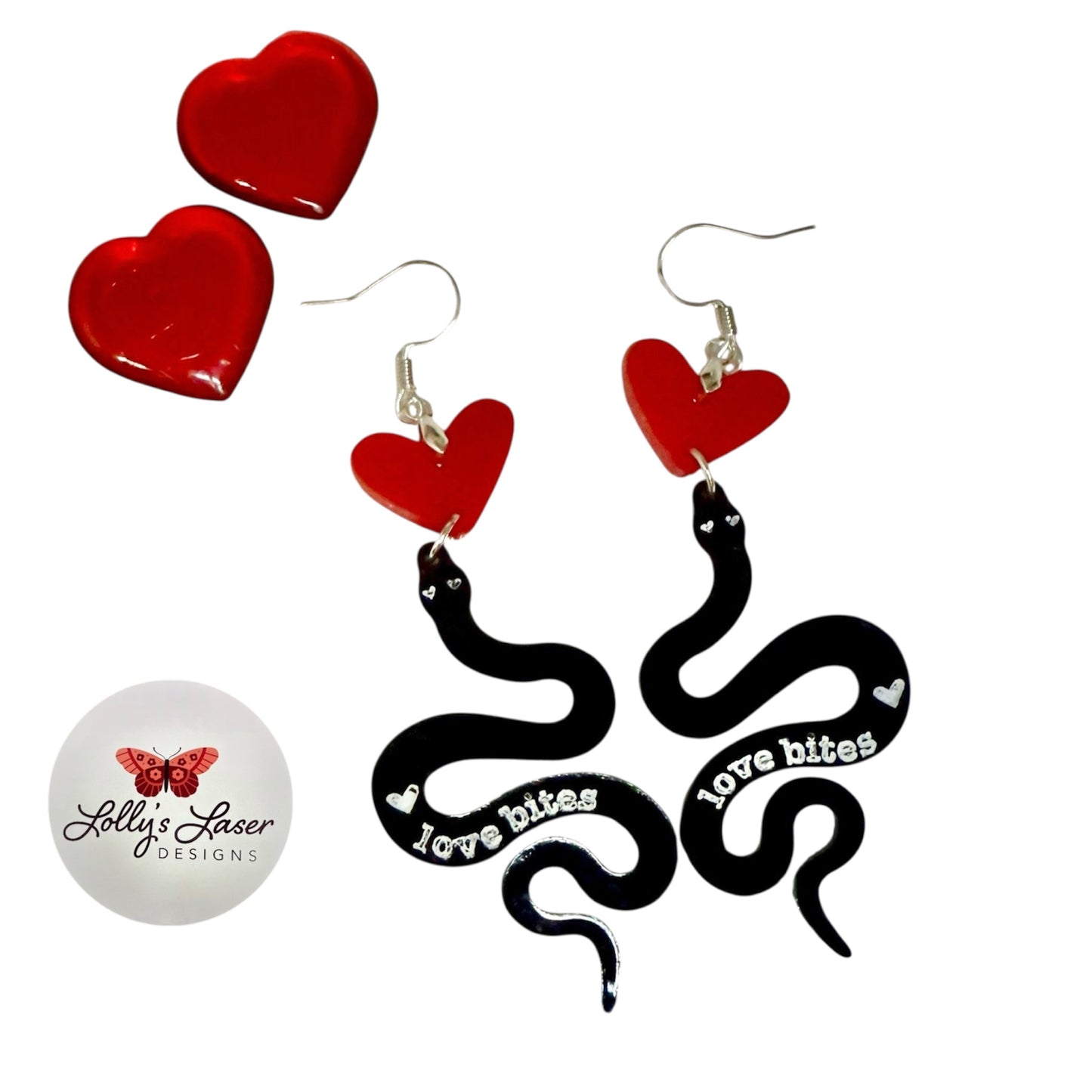 Snake Love Bites Earrings