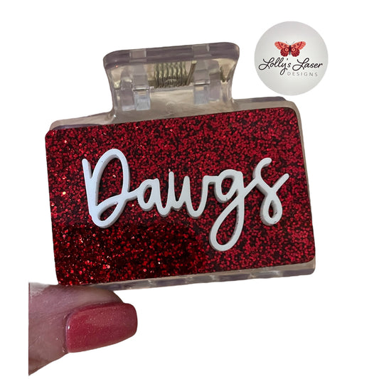 2" Dawgs Hair Clip