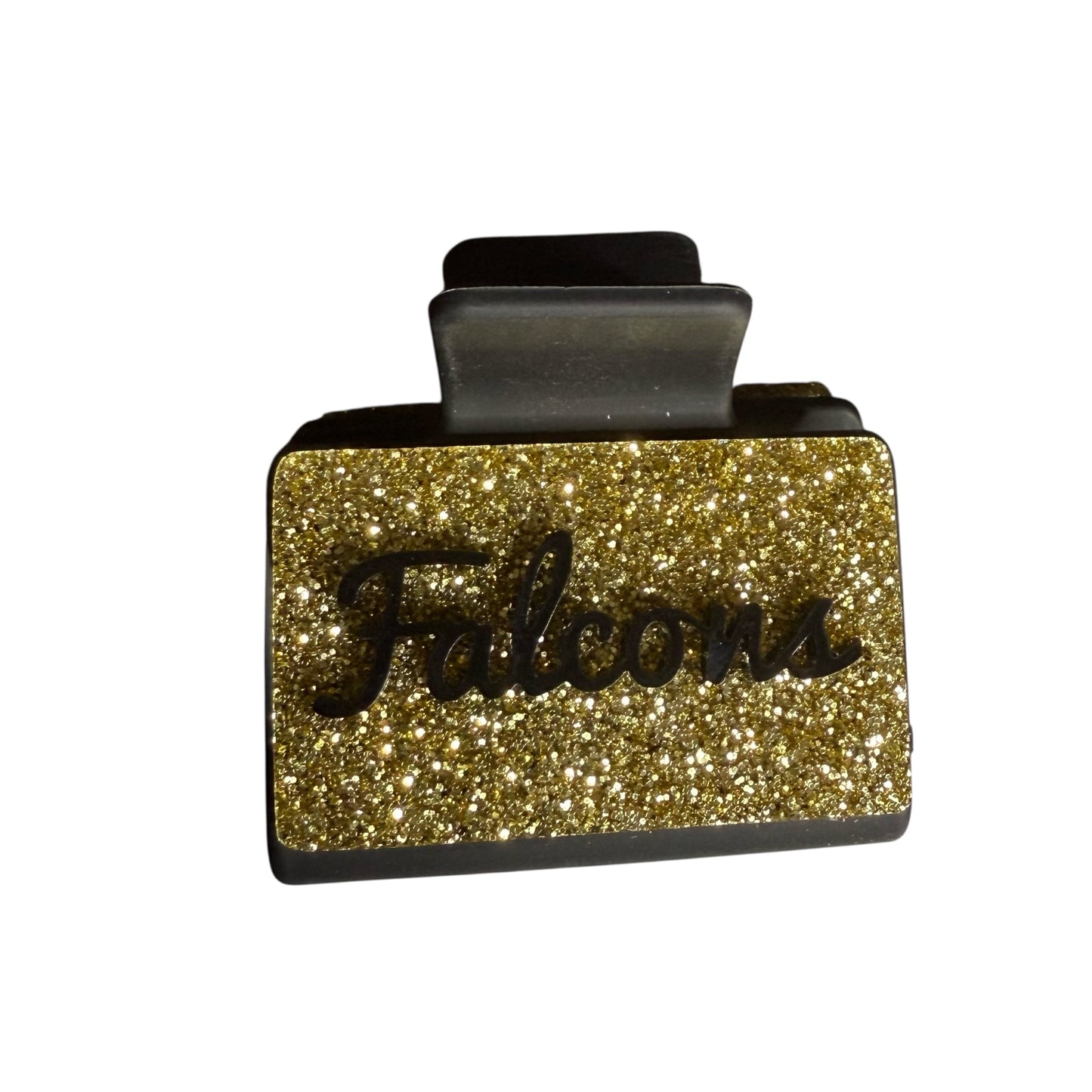 2" Falcons Hair Clip