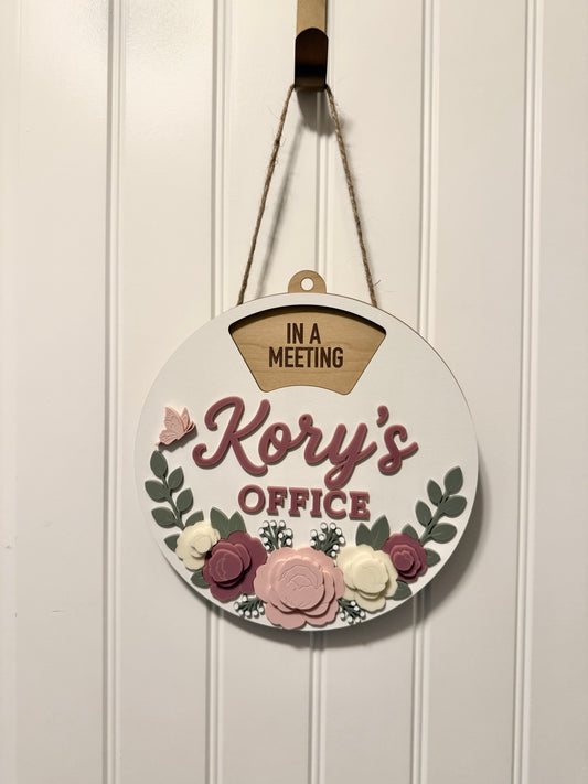 Office Status Rotating Sign