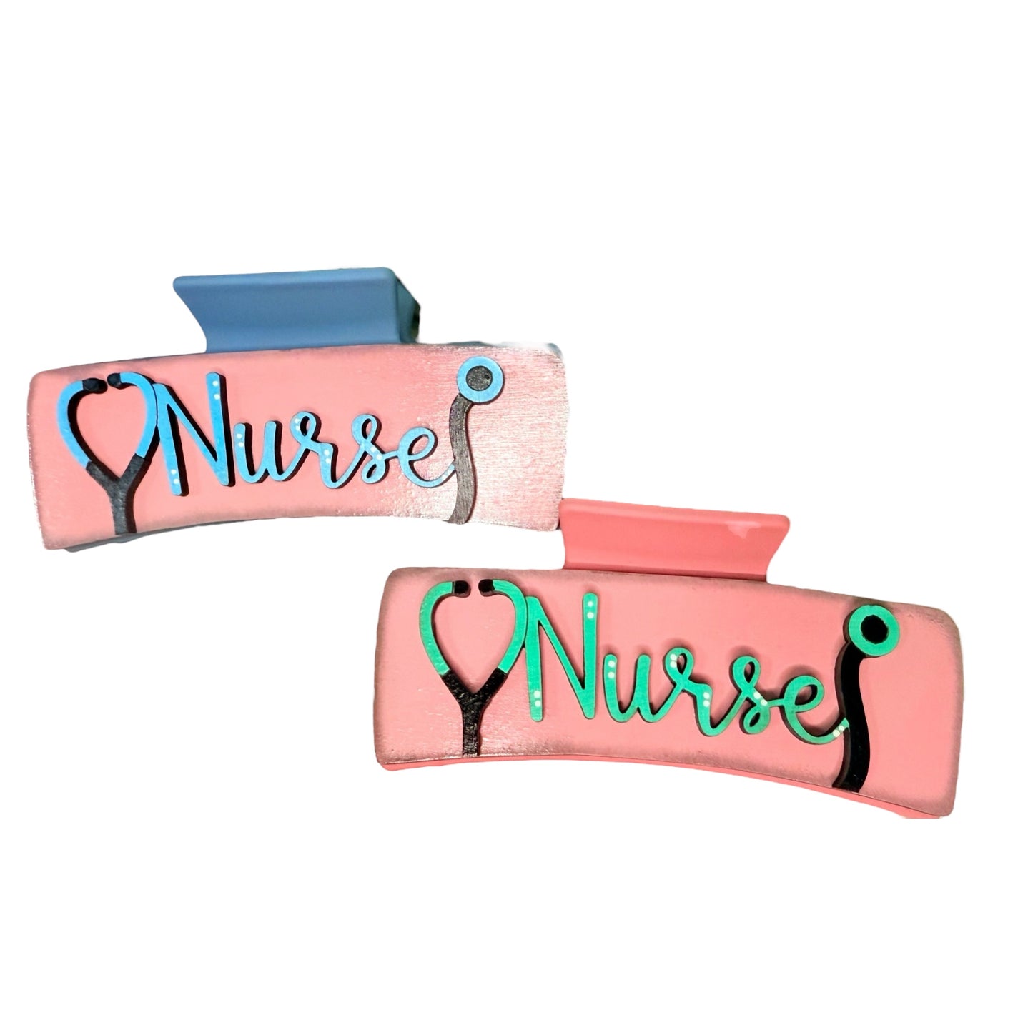 Nurse 4” Hair Clip