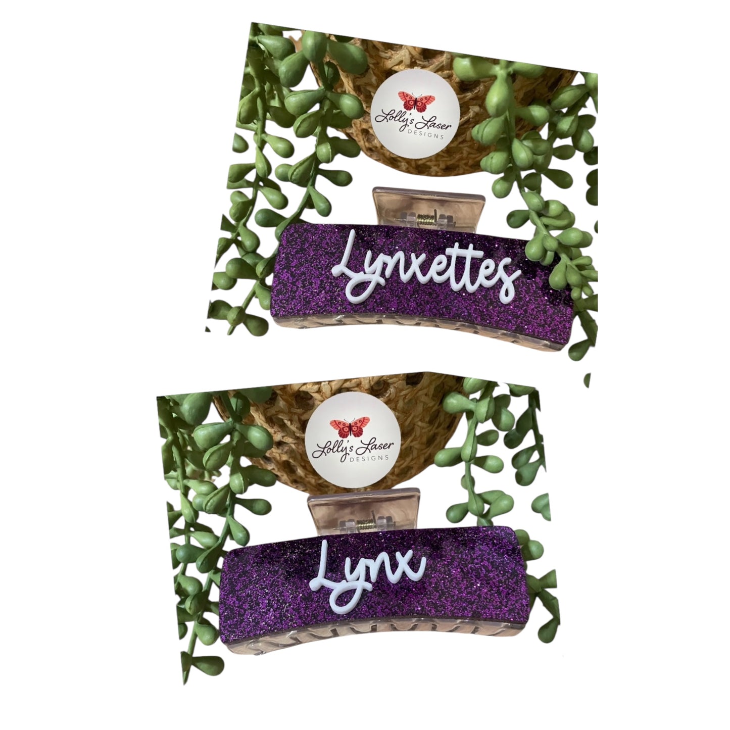 4" Spearman Lynx/ Lynxettes Hair Clip