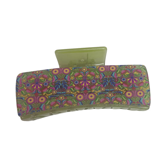 4” Traditional Mexican Floral Hair Clip