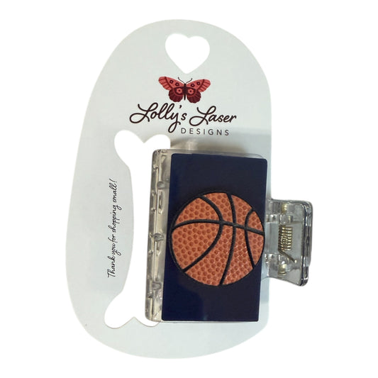 2” Sports Ball Hair Clips