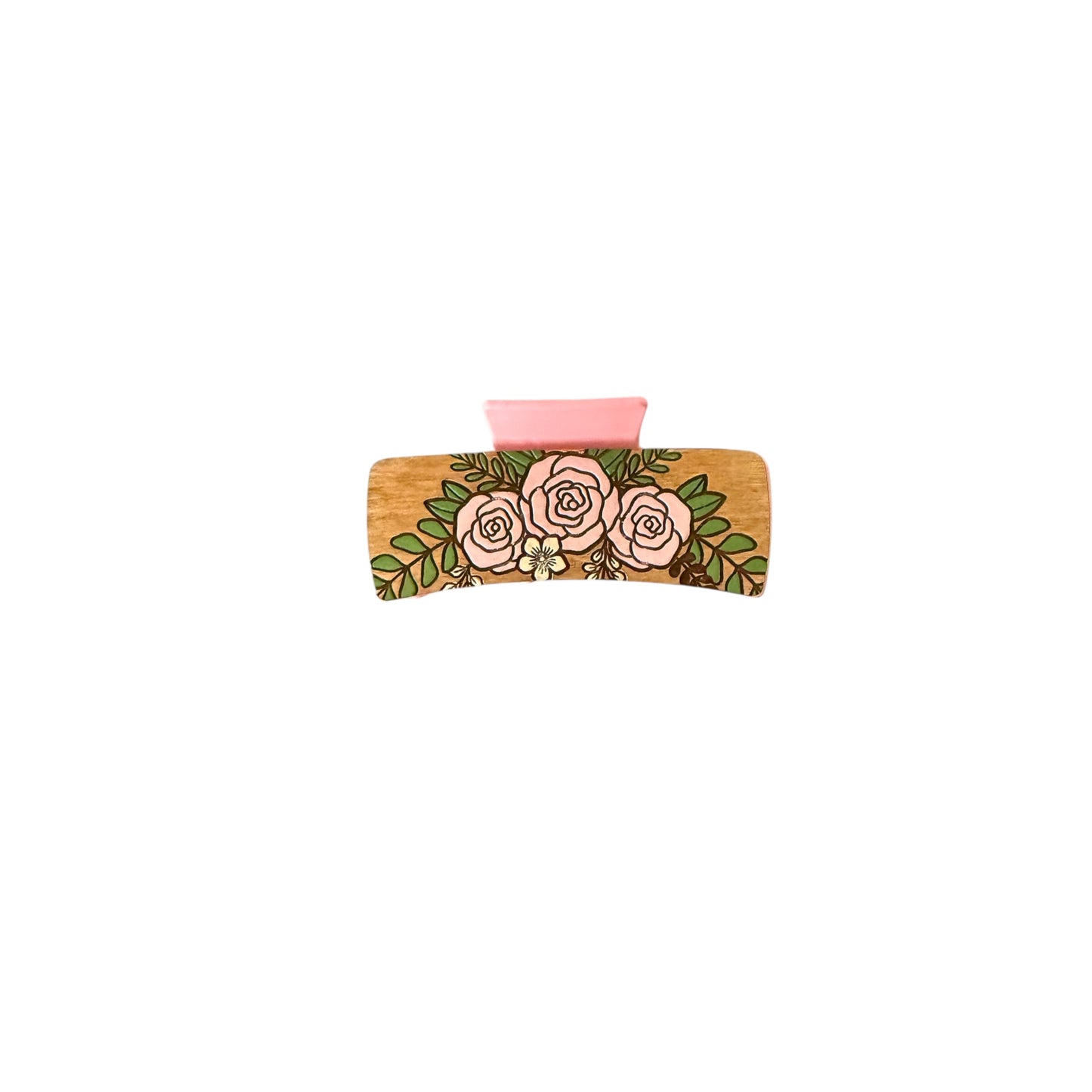 4” Rose Trio Hair Clip