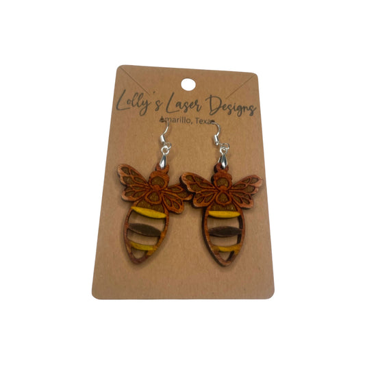Bee Dangle Earrings