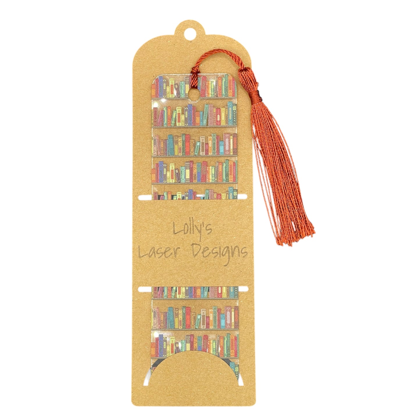Bookshelves Bookmark