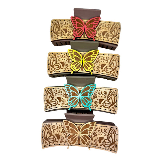 Butterfly 4” Hair Clip