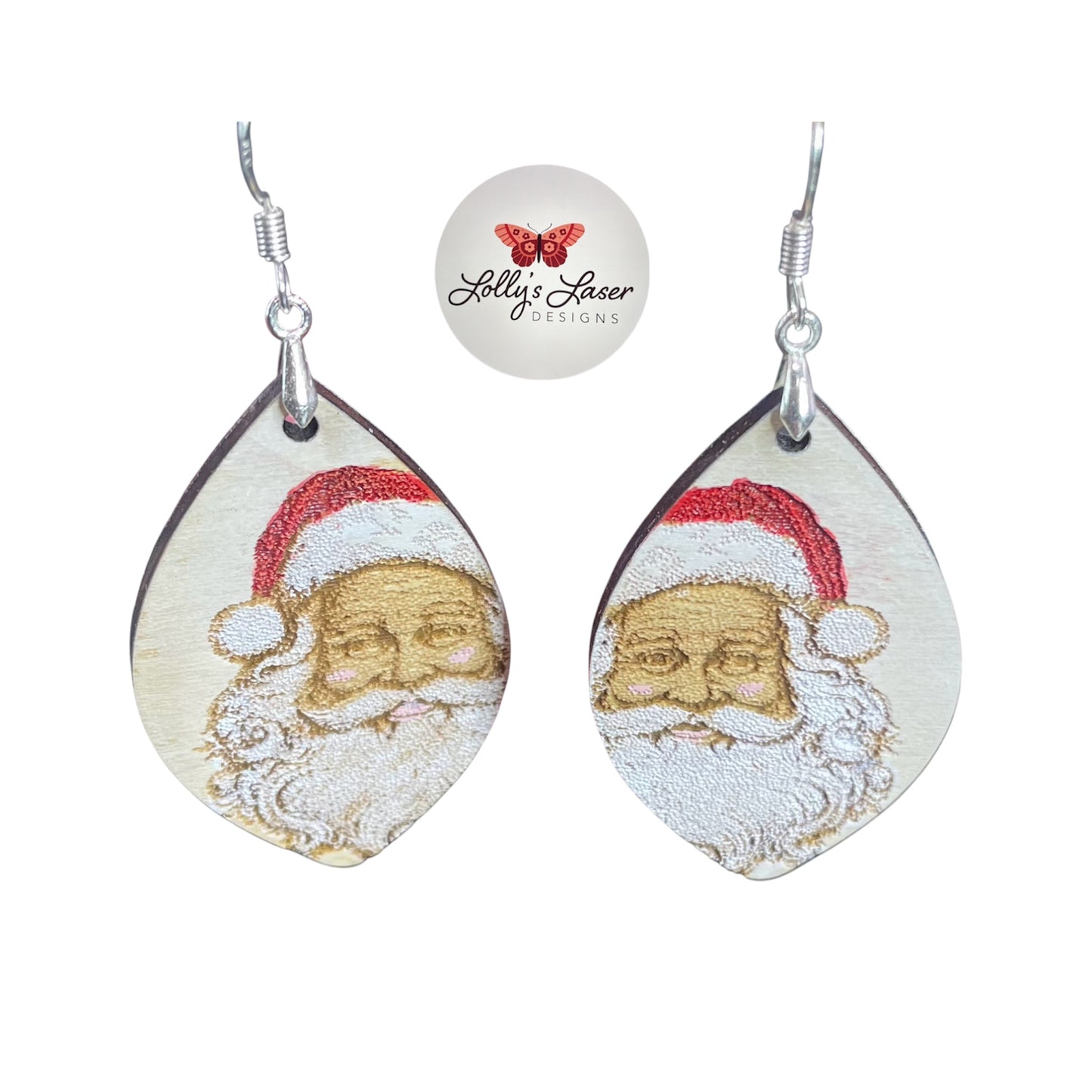 Christmas Santa Claus Dangle Earring
