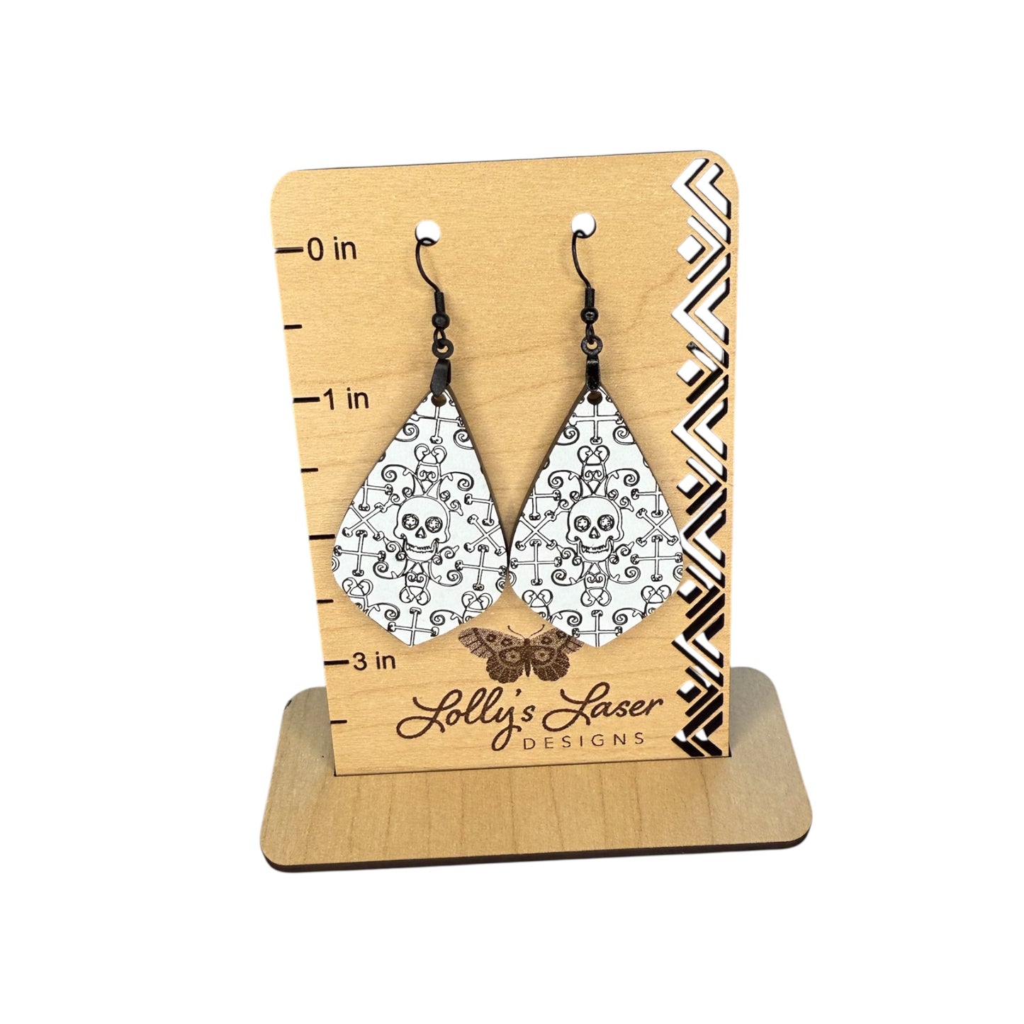 Day of the Dead Dangle Earrings