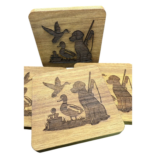 Duck Hunting Coasters