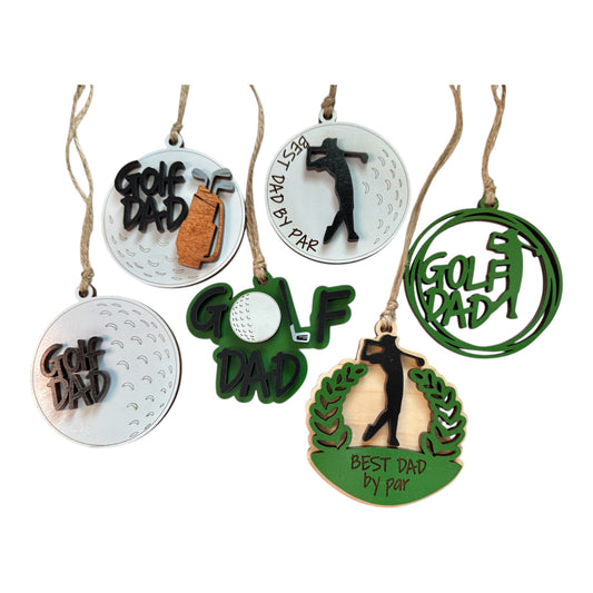Golf Car Charms