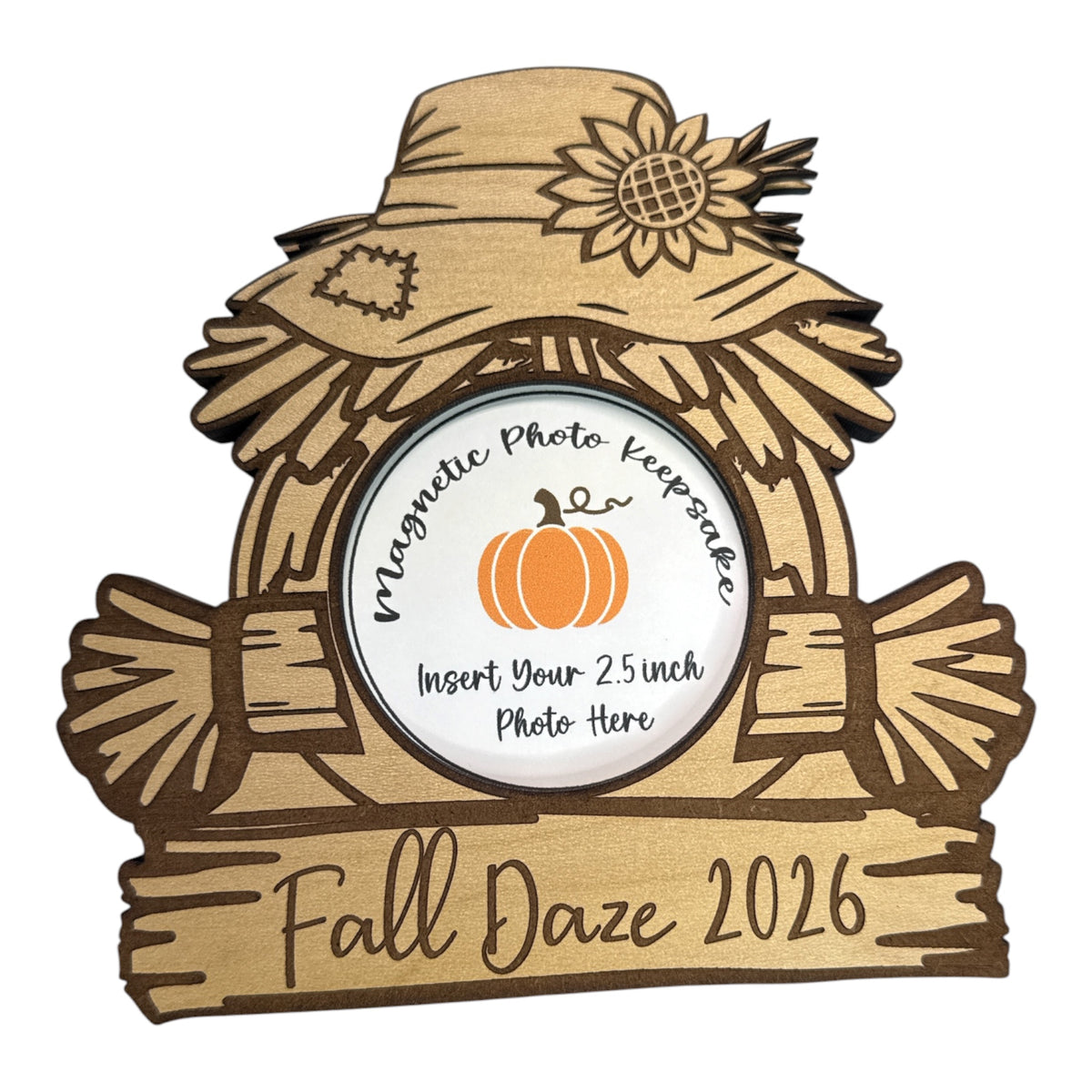 Fall Daze Magnetic Photo Keepsake