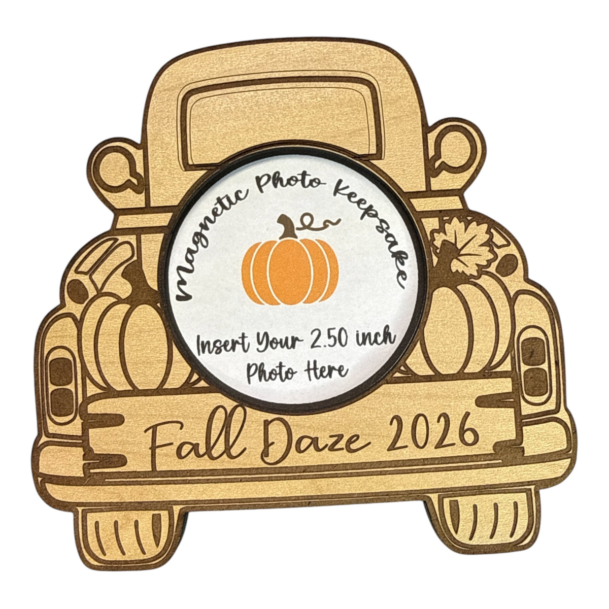 Fall Daze Magnetic Photo Keepsake