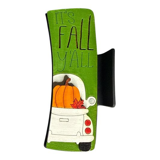 It’s Fall Y’all Truck Hair Clip
