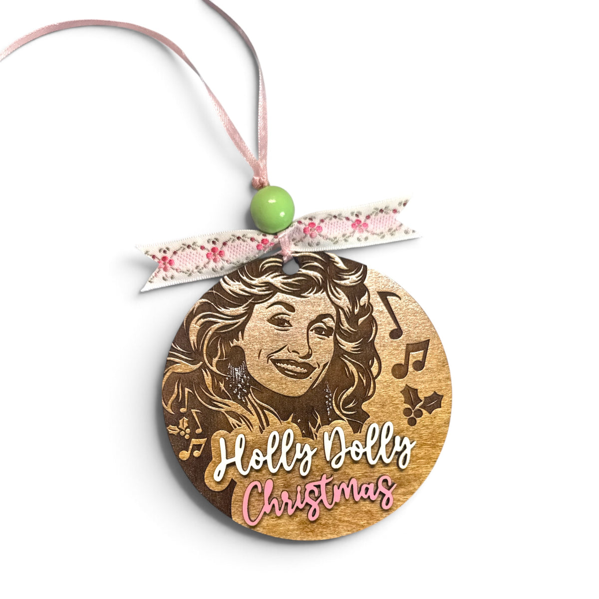 Holly Dolly Christmas Ornament