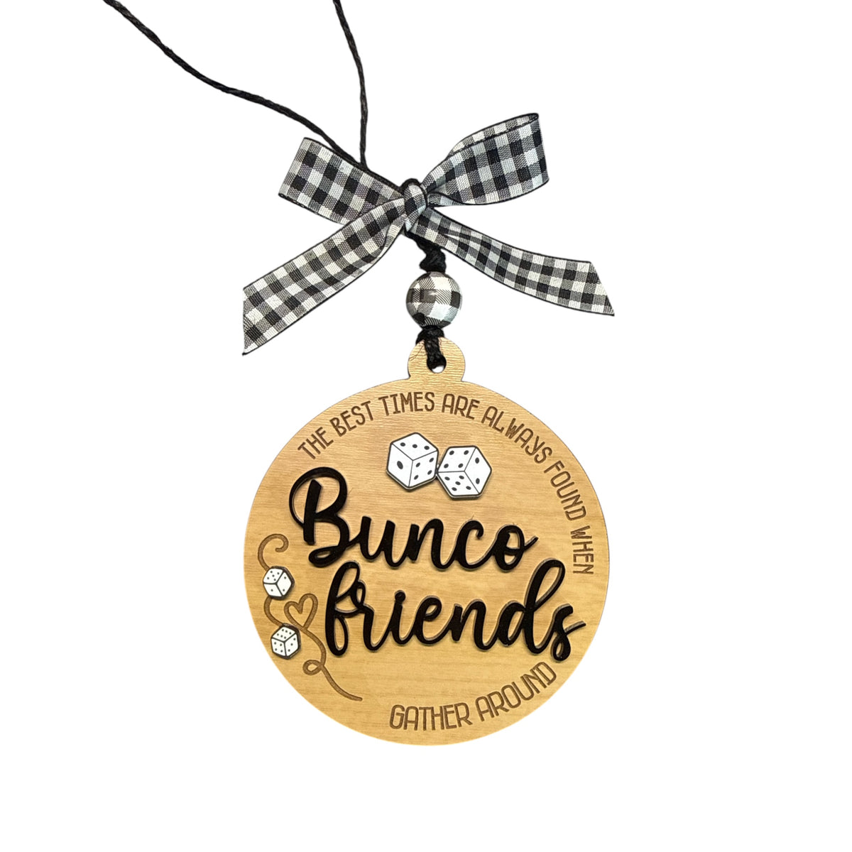 Bunco Friends Ornament