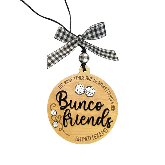 Bunco Friends Ornament