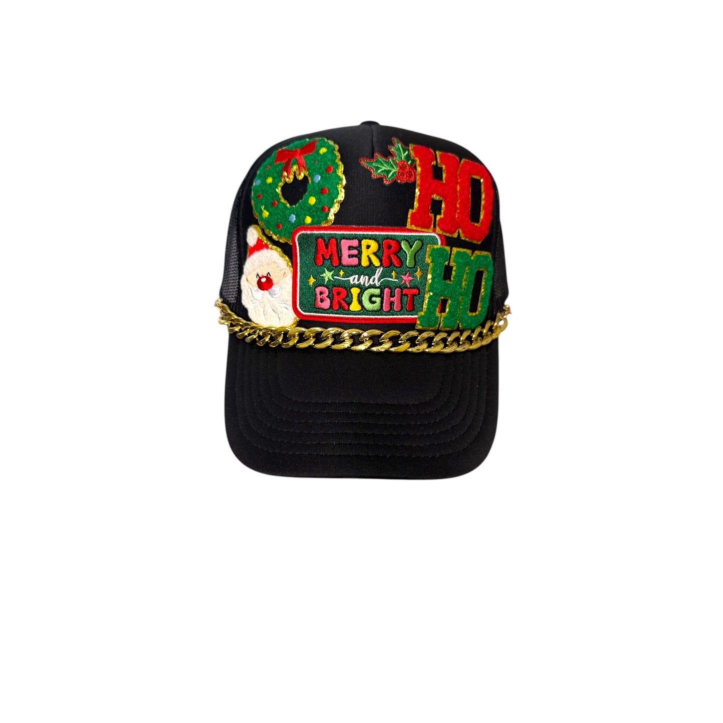 Christmas Merry & Bright Trucker Hat