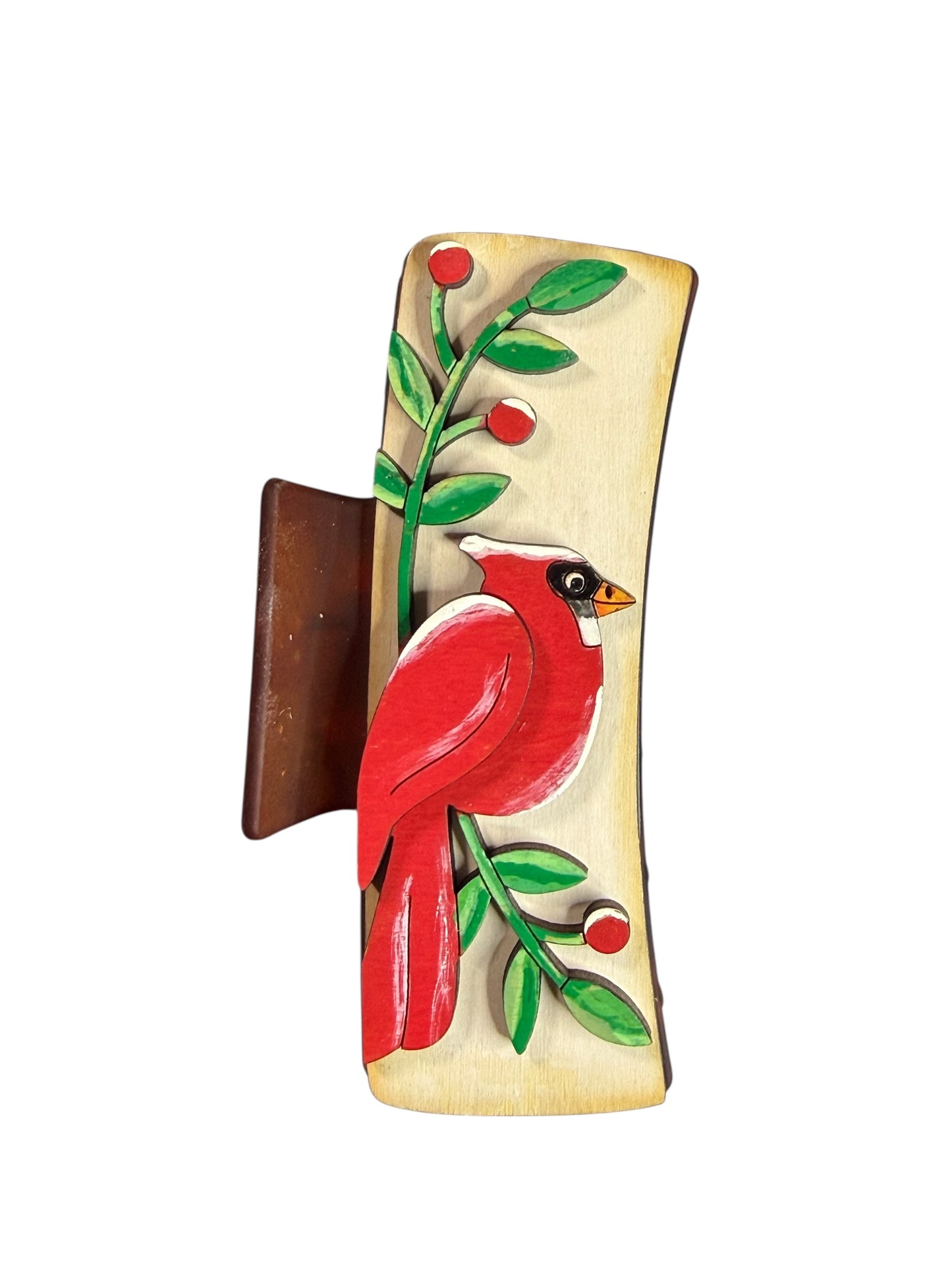 Cardinal 4” Hair Clip