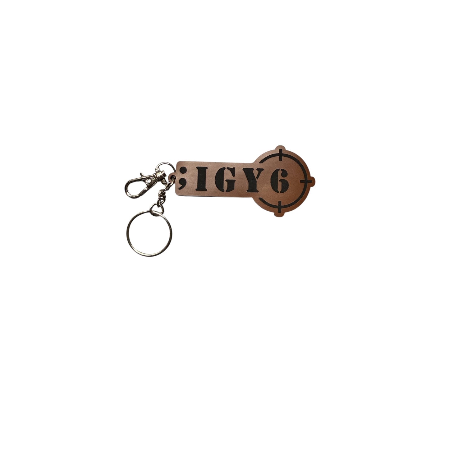 I’ve Got Your Six Target Keychain IGY6