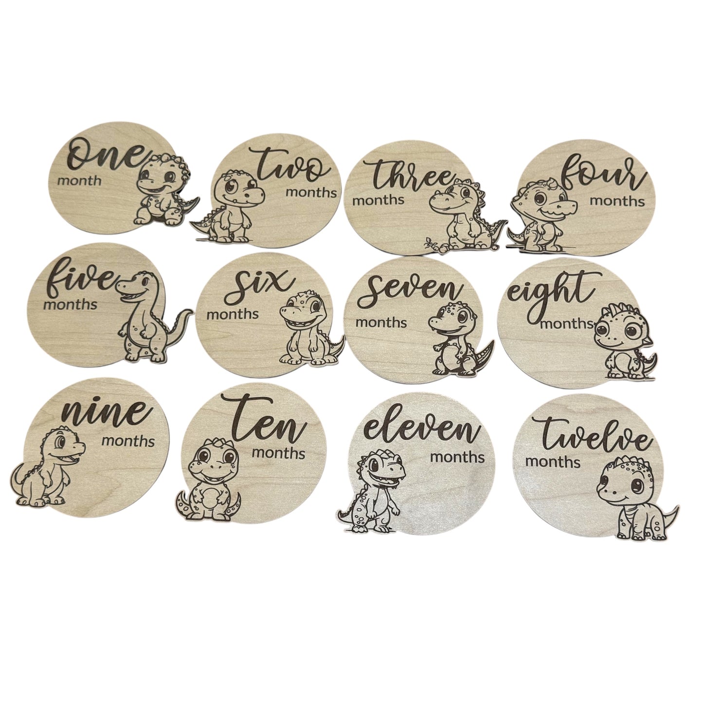 Dinosaur Baby Milestones