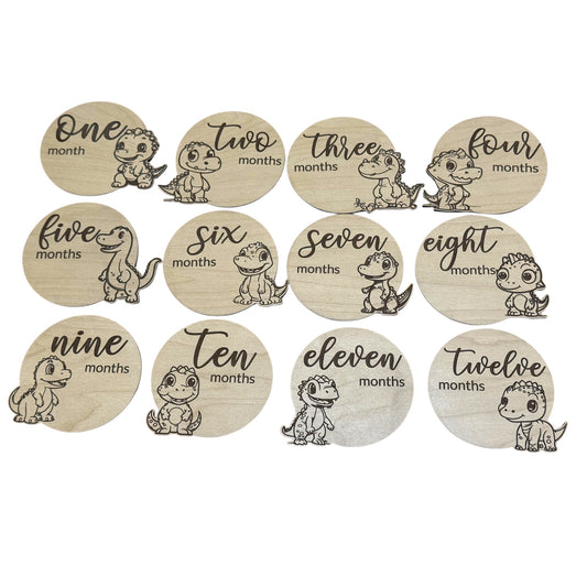 Dinosaur Baby Milestones