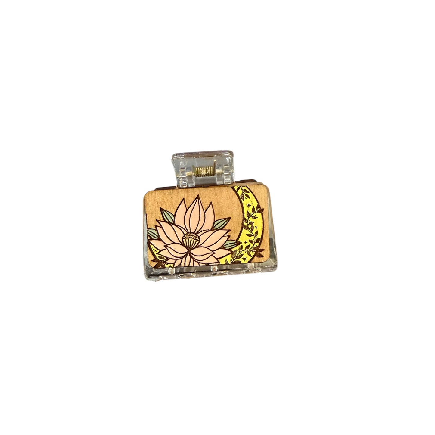 Lotus Moon Hair Clips