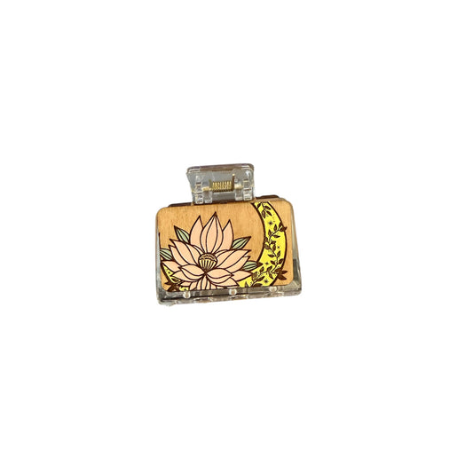Lotus Moon Hair Clips