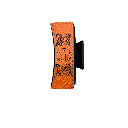 4” Basketball Mom Hair Clip