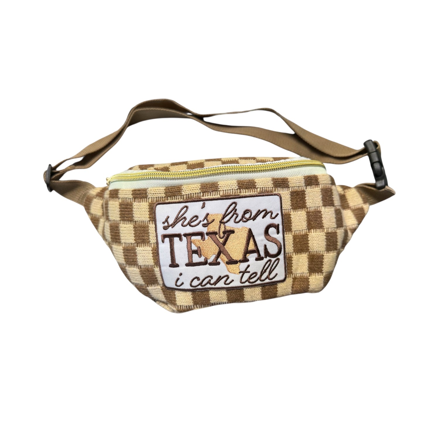 Checkered Fashion Bag (1 Patch)